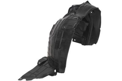 Plastic spatbordbekleding Voor Links (termoformowane próżniowo) past: NISSAN TIIDA C11, TIIDA SC11 09.07-12.12