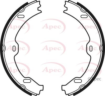 Brake Shoe Set, parking brake APEC SHU704