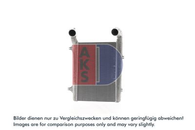 Intercooler, compresor AKS DASIS 9100297210
