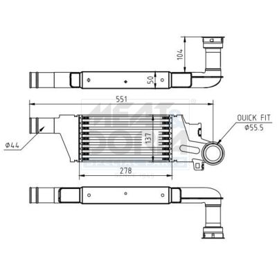 INTERCOOLER COMPRESOR