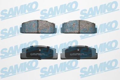 Комплект тормозных колодок, дисковый тормоз SAMKO 5SP003 для SEAT RITMO