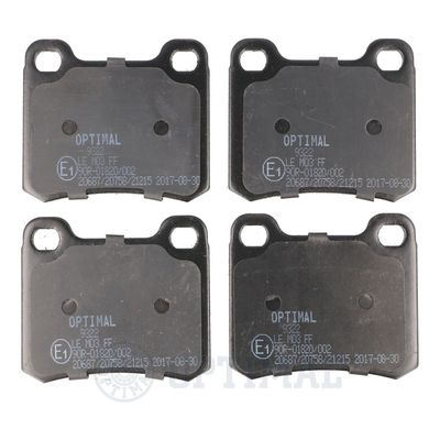 Brake Pad Set, disc brake BP-09322