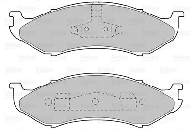 Brake Pad Set, disc brake 598491