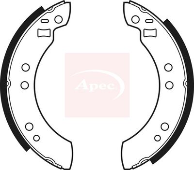 APEC Brake Shoe Set SHU244