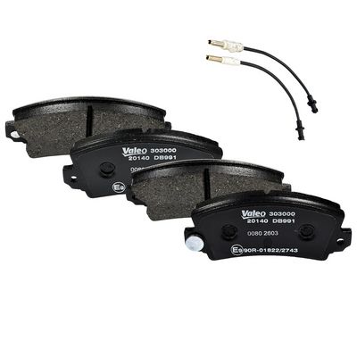 BREMSBELAGSATZ SCHEIBENBREMSE VALEO 303000 1
