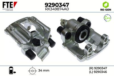 спирачен апарат FTE 9290347