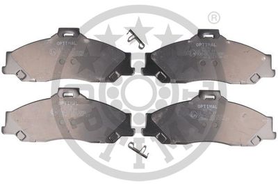 Комплект тормозных колодок, дисковый тормоз OPTIMAL BP-10396 для FORD RANGER