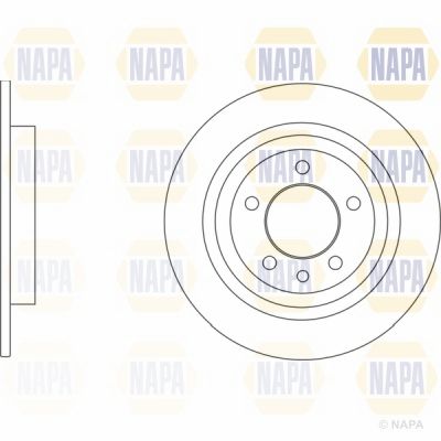 Brake Disc NAPA NBD5666