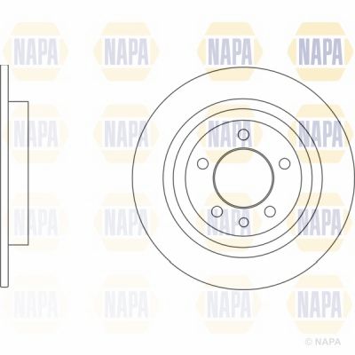 Brake Disc NAPA PBD8664