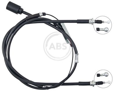 Cable Pull, parking brake K19509
