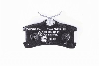 Brake Pad Set, disc brake 8DB 355 011-511