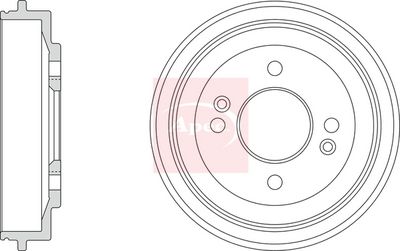 APEC Brake Drum DRM9223