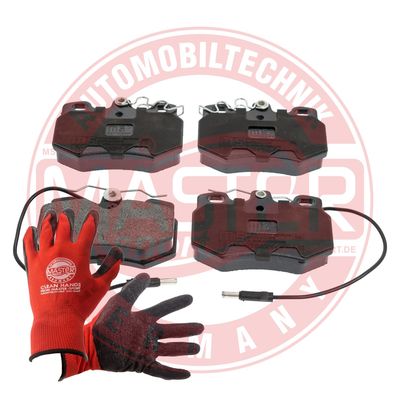 Zestaw klocków hamulcowych, hamulce tarczowe MASTER-SPORT GERMANY 13046029562N-SET-MSP