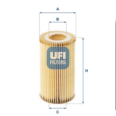 Масляный фильтр UFI 25.002.00 для CHRYSLER CROSSFIRE