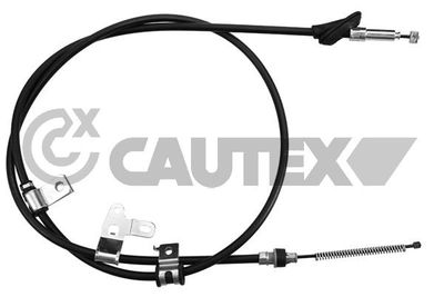 CAUTEX 762840 Трос ручного тормоза для TOYOTA COROLLA Verso (ZER_, ZZE12_, R1_) 2.2 D-4D (AUR10_)