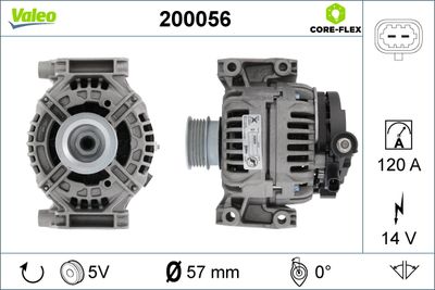 VALEO Generator VALEO CORE-FLEX (200056)