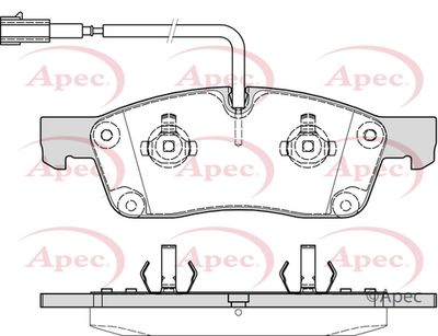 Brake Pad Set APEC PAD2227