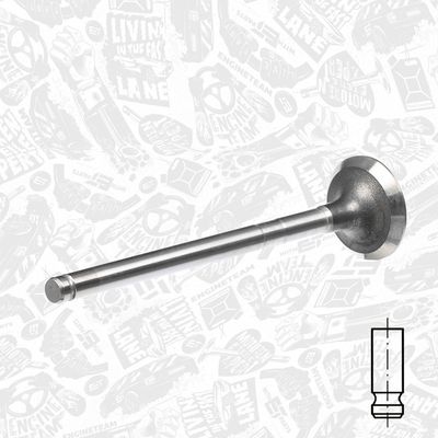 Uitlaatklep - VE0022 - ET ENGINETEAM