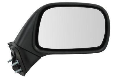 Zijspiegel Rechts (handmatig, in reliëf) past: OPEL AGILA A  SUZUKI WAGON R+ 05.00-12.07