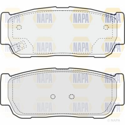 Brake Pad Set NAPA PBP7990