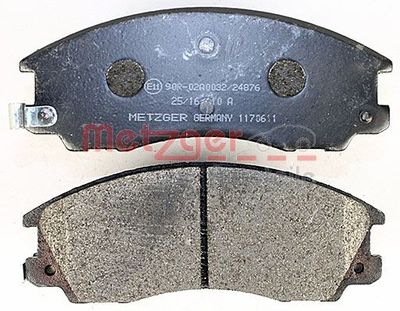 SET PLACUTE FRANA FRANA DISC METZGER AUTOTEILE 1170611 2