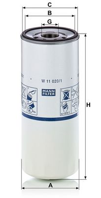 Filter ulja MANN-FILTER W 11 020/1