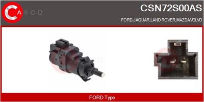 COMUTATOR LUMINI FRANA CASCO CSN72S00AS