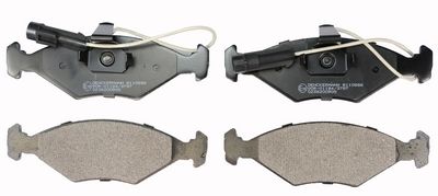 Brake Pad Set, disc brake B110886