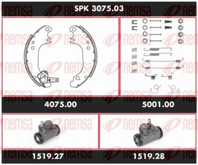 Brake Kit, drum brake SPK 3075.03