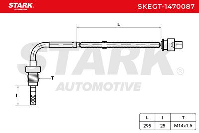 датчик, температура на изгорелите газове STARK SKEGT-1470087