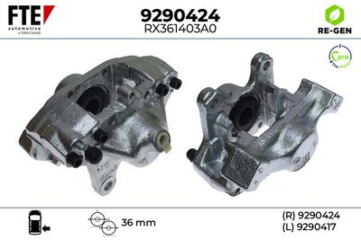 спирачен апарат FTE 9290424