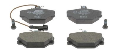Sada brzdových destiček, kotoučová brzda JURID 571330J