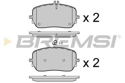 SET PLACUTE FRANA FRANA DISC BREMSI BP4038