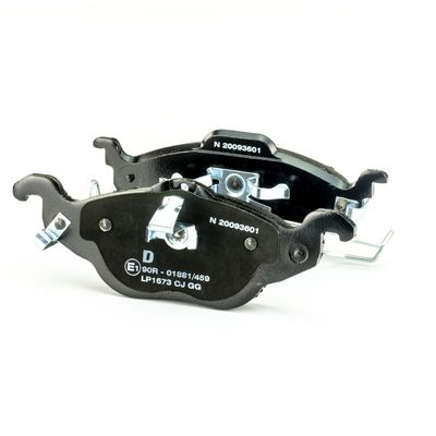 BREMSBELAGSATZ SCHEIBENBREMSE DELPHI LP1673 4