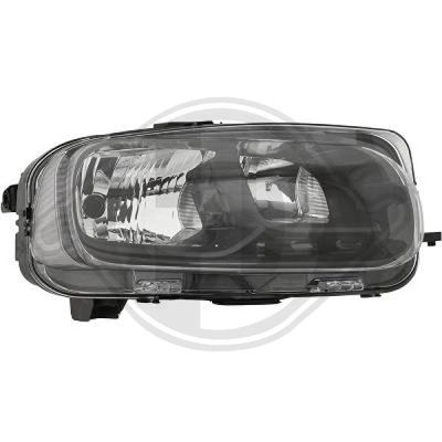 DIEDERICHS 4014882 Основная фара  для CITROËN BERLINGO (Ситроен Берлинго)