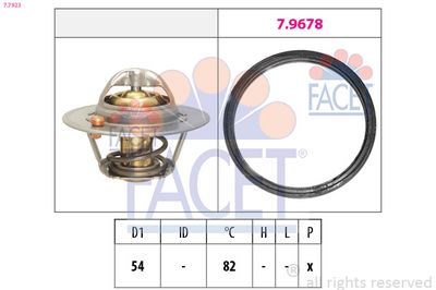 THERMOSTAT KüHLMITTEL FACET 77923