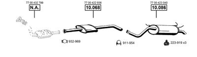 Układ wydechowy ASMET RE102335