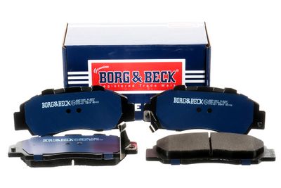 комплект спирачно феродо, дискови спирачки BORG & BECK BBP1389