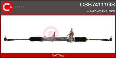 Рулевой механизм CASCO CSB74111GS для FIAT MAREA