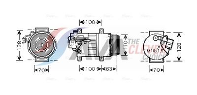 KOMPRESSOR KLIMAANLAGE AVA Clever Choice MSAK434