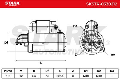 стартер STARK SKSTR-0330212