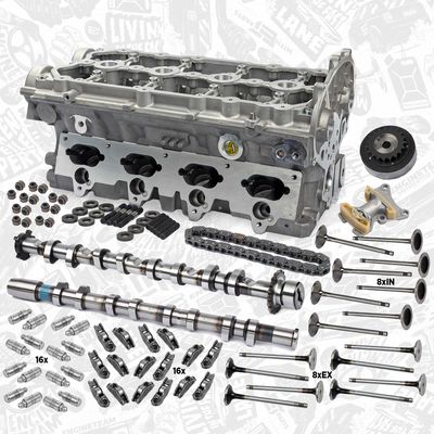 Cilinderkop - HL0109VR3 - ET ENGINETEAM