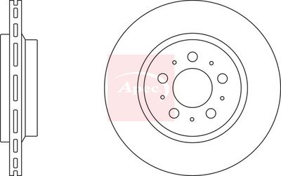 APEC Brake Disc DSK2441