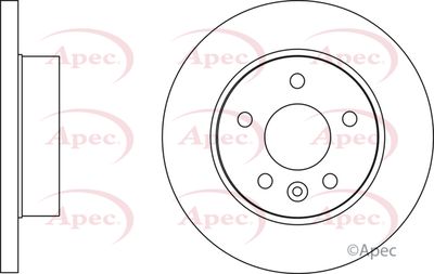 Brake Disc APEC DSK2775