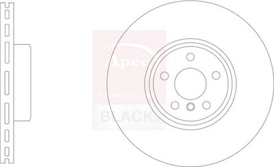 APEC Brake Disc DSK3325B