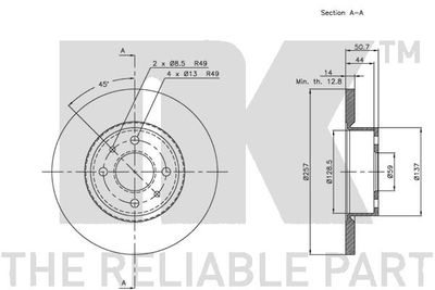 DISC FRANA NK 202328 1
