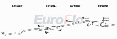Układ wydechowy EUROFLO RNTRA177001C