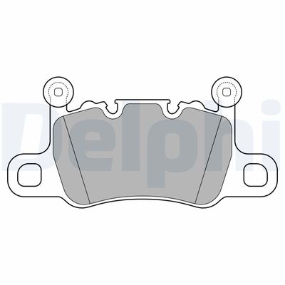 Brake Pad Set, disc brake LP3655