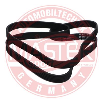 Ozubený klinový remeň MASTER-SPORT GERMANY 6PK1715-PCS-MS