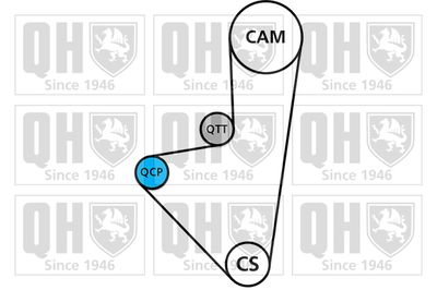 SET CUREA DE DISTRIBUTIE QUINTON HAZELL QBK121 1
